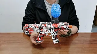 Mini M416 Gel Blaster Unboxing 2023  - Electric Splatter Ball Toy Gun