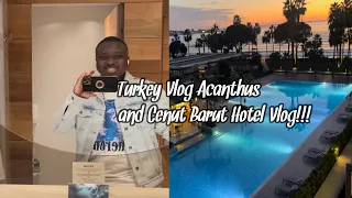 Turkey Acanthus and Cennet Barut Hotel Room Tour!!!