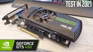 GeForce GTS 450 in 2021 - Test in 10 Games