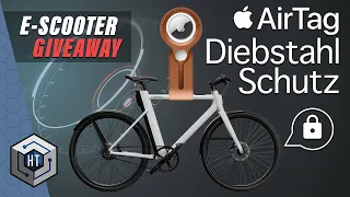 Apple AirTag am E-Bike & E-Scooter Test | Optimale Installation | Fahrrad Diebstahlschutz (Tutorial)