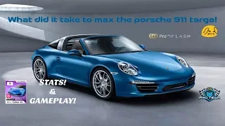 ASPHALT 9: Upgrading My Max 911 targa 4s from Stock to Max Stats What Did It Take To Max The Porsche