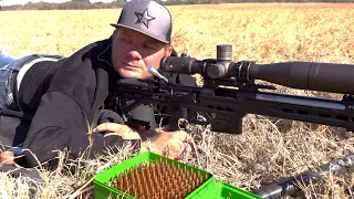 Long range impacts with Remington and Special Forces Sniper