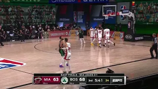 Jayson Tatum with the wide open 3 pointer | Celtics vs Heat