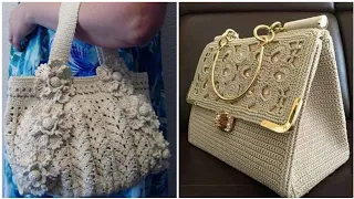 Top 50 Easy crochet bag ideas for biginners/new crosia bag design/crochet purse design
