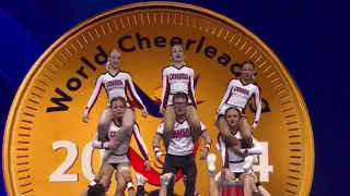 TEAM CANADA | RANK 9 | World Cheerleading Chanpionships 2024 | COED PREMIER