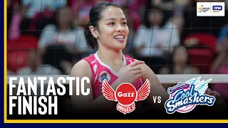 FANTASTIC FINISH between CREAMLINE vs PETRO GAZZ | 2024 PVL ALL-FILIPINO CONFERENCE