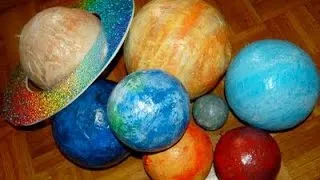 How To Create a Paper Mache Solar System - DIY Crafts Tutorial - Guidecentral