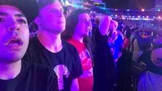 BROCK LESNAR WINS WWE UNIVERSAL CHAMPIONSHIP WRESTLEMANIA 33 LIVE REACTION