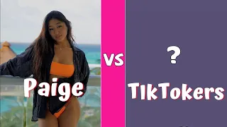 Paige Taylor vs TikTokers TikTok Dances Compilation