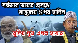 ভারতের বর্তমান বিষয় নিয়ে হযরত আবু হুরায়রা বর্ণিত গুপন হাদিস। mufti kazi ibrahim