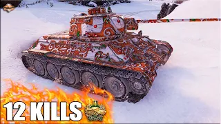 12 фрагов на СТ СССР Т-34 ✅ World of Tanks лучший бой