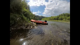 По Горной Шории на водомете. Река Ортон, приток Мрассу