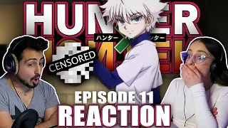 OMG KILLUA DID WHAT?! Hunter x Hunter Episode 11 REACTION!