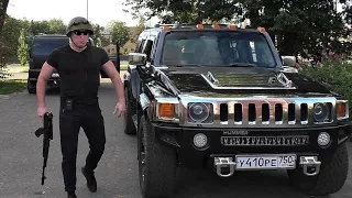 HUMMER H3. ХАММЕР - самый брутальный внедорожник в мире. РЕАКЦИИ ПРОХОЖИХ!