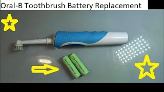 Oral-B Electric toothbrush battery replacement