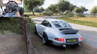 Porsche 911 (964) Reimagined by Singer - Forza Horizon 5 | Thrustmaster TX