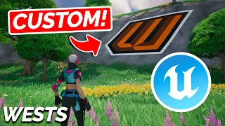 How to add *CUSTOM* Decals and Images to UEFN Maps in Fortnite!