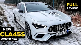 2020 MERCEDES AMG CLA 45 S NEW FULL DRIVE POV Review BRUTAL SOUND 4MATIC+ Shooting Brake