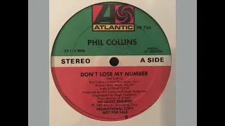 Don't Lose My Number (Extended Edit) - Phil Collins