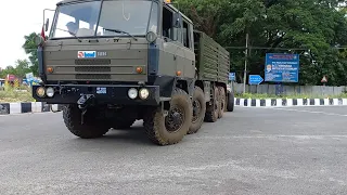 KGF, BEML Tatra hauling heavyweight plates!