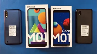 Samsung Galaxy M01 vs Samsung Galaxy M01 Core