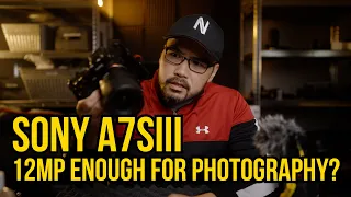 Sony a7SIII 12MP for Photography? #sonya7siii