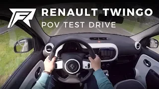 2018 Renault Twingo SCe 70 - POV Test Drive (no talking, pure driving)