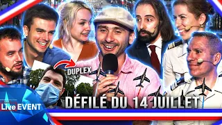 Duplex du défilé militaire, l'histoire de la fête nationale ! ! 🇫🇷 | Défilé du 14 Juillet 2021