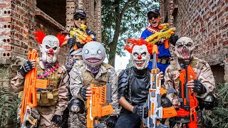 LTT Films : Captain Warriors S.E.A.L X Nerf Guns Fight Grakk Mask Rescue The Squad