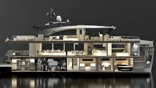 €10,000,000 Superyacht Tour : Lazzara UHV 87