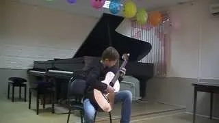 Выпускной экзамен в музыкальной школе.