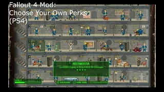 Fallout 4 Mod: Choose Your Own Perks (PS4)