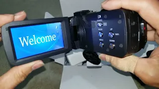 [ASMR] 8K Video Camera  Camcorder With Boom Microphone Unboxing Whispering Style