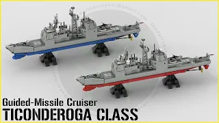 LEGO | Ticonderoga Class | Cruiser - 1/300 Scale