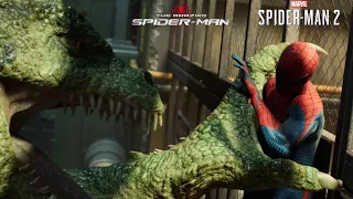 The Amazing Spider-Man Vs The Lizard In The Sewers - Marvel's Spider-Man 2 (4K 60fps)