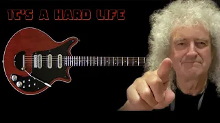 It's a hard life Queen guitar backing track