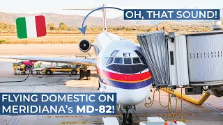 TRIPREPORT | Meridiana (ECONOMY) | Rome Fiumicino - Olbia | McDonnell Douglas MD-82