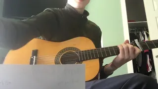 Bruises - Lewis Capaldi Guitar Cover