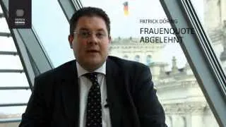 Patrick Döring // VideoPodcast // Frauenquote abgelehnt