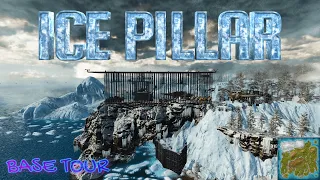 Ice Pillar Base Tour | ARK Ascended The Island (ARK/PVP/PC)