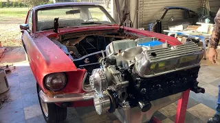 ford 302 engine going in the 1967 Mustang