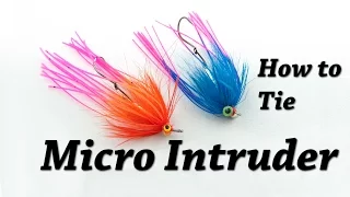 How to Tie a Micro Intruder | Steelhead Fly Tying