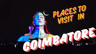 Isha yoga centre| 3D laser show| plces to visit in coimbatore