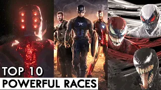 Top 10 Most Powerful Race In MCU | Explained In Hindi | BNN Review