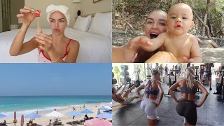 BALI VLOG | how i get my face tanned, our favourite beach in bali, christmas holiday plans