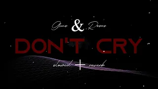 Don't cry - Guns and Roses (slowed + reverbed)