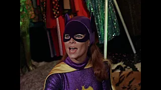 Batgirl Captured by Catwoman