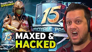 MAXED SEASON 15 ROYALE PASS - New Samurai Hacked by... Samurai?