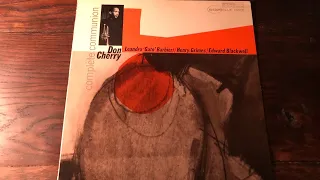 DON CHERRY -"Complete Communion"   AVANTGARDE JAZZ/FREE JAZZ   アヴァンギャルド・ジャズ/フリー・ジャズ(vinyl record)