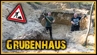 Grubenhaus - Die Wiedergeburt [E01] - Bushcraft Camp Shelter Survival